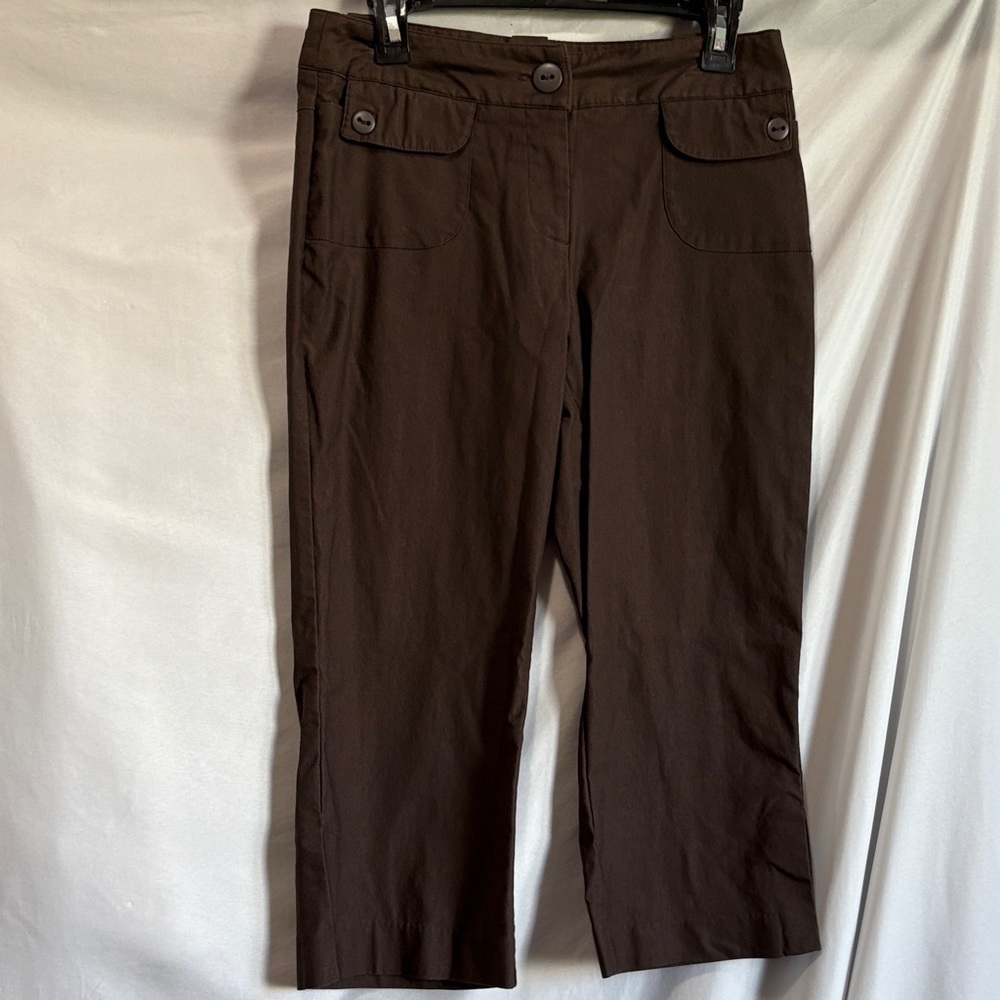Reitmans Brown Capri Pants